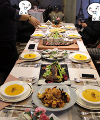 年夜饭=复制粘贴贴贴贴……吗?中西结合的年夜饭了解下