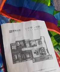 楼盘姿态摆的爷爷似的 去看房户型图也都只有复印纸