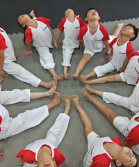 我觉得孩子们能一直坚持这个挺好的