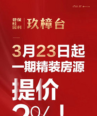 玖璋台什么情况?怎么降价又提价,二期真的要改全装