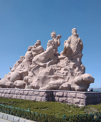 游蓬莱阁 三仙山.八仙过海