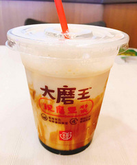 黑糖脏脏豆浆,味道不错,比喝奶茶没有罪恶感