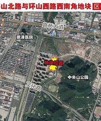 路桥中央山附近这块位置个人觉得不错,而且起拍价也便宜