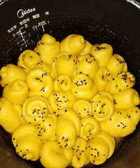 蜂蜜小面包,口感还是差了那么一点