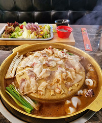 牛片子章鱼水煎肉