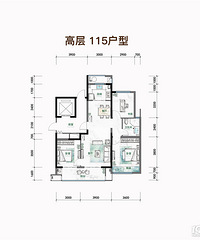 买一套投资,麦德龙那边的熙悦115户型怎么样