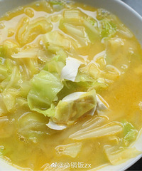 少油好吃青菜咸鸭蛋汤