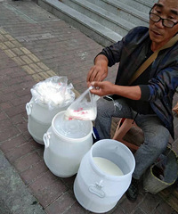 本地牛奶调蛋,本地牛奶现在很少了,城市化的遗憾