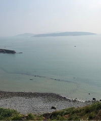 抓竹蛏、环岛路、风车田,一望无际的大海,深邃的蓝色
