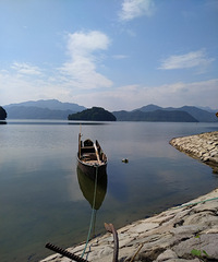 黄岩水库,黄毛山顶的天空之城