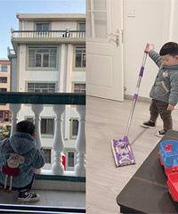 �ڼұ����ĺ��ӣ����ĵ�ֻ�ܴ�ɨ����