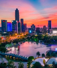市区夜景