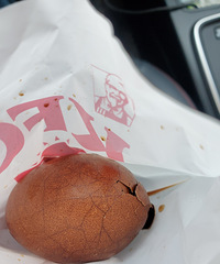 终于吃上了KFC的的九龙金玉茶叶蛋,这滋味我永生难忘