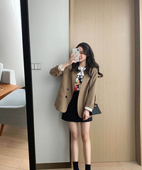 OOTD|�紺����|С���Ӵ���