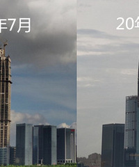 19��7�ºͽ���7�µĶԱ�