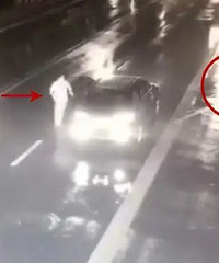 ��Ů�ѳ��ܶ�����������������·���뱻ײ�ɣ�����������ȫ��