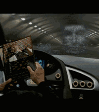 �ڸ����ϣ���������һ̨�����˼�ʻ���İµ�