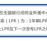 2021��2��20�մ����г��������ʣ�LPR��