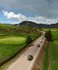 10�����������Լ�·�ߣ�