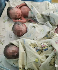 40岁高龄妈妈30周+4生下三朵金花,过程太惊险了