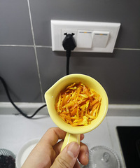 减脂版无油无糖橙子香蕉蔓越莓全麦面包