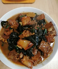 自己做的菜,怎么样还过得去吗
