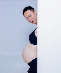 看到一组很有意思的孕妇照,大家怀孕也可以这样拍!