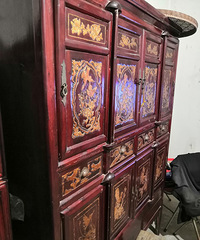 鉴定一下这套家俱大概是几几年的?