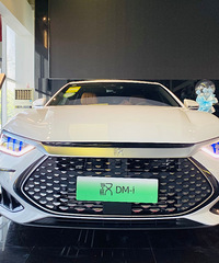 【到店实拍】实拍新款比亚迪汉 DM-i,综合续航里程可达1300km