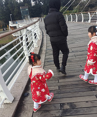 【新年带娃】爸爸带娃的早上