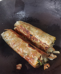 【春节天天乐】今年食饼筒吃的挺多,加早饭,吃了四五根吧