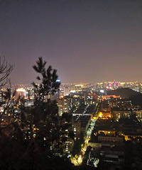 孤身夜穿白云山葭沚山