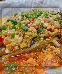 【今天吃什么】烤鱼的味道香辣够味,非常入味