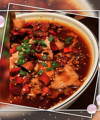 【今天吃什么】微辣的水煮肉片很有食欲