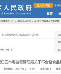 ����3000Ԫ������ͨ�����ϸ�ʳƷ�˲鴦�����