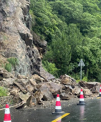 ɽ��������������һ·�ν�ͨ�жϣ��ಿ�����Ͽ�չ������ͨ