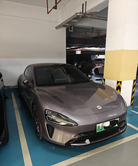 ���³��⿴��һ��С��SU7Max