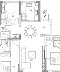 ���ǳ�԰+125ƽ+���ͷ�+��װ