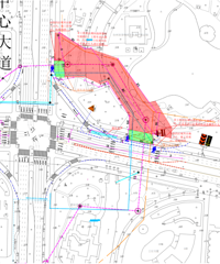 S2�߹���Ǩ��ʩ����Ҫ������㳡����·��ʵ�з��ʽʩ��