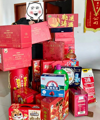 打工人福利PK,大家公司年货发了什么?有公司发了一整头猪