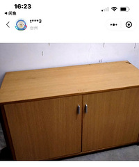 9成新柜子一个,上面可放电视机,柜子可分层放物品