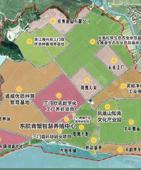 台州市凤凰未来谷项目分布图公布!还规划了环球码头