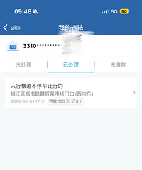 拿驾照后你违章扣了几分?
