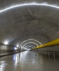 甬台温高速改扩建——岭青隧道(原猫狸岭隧道)双幅贯通