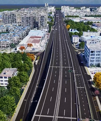 ̨���н��·����ͨ�����ڸ߼ܶΣ�һ��ɽ���~��ƽ·��Ч��ͼ