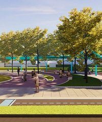 ������Χǽ����̨������������һ�Ŵ�ֺ��Ķε�����԰�������ˣ�