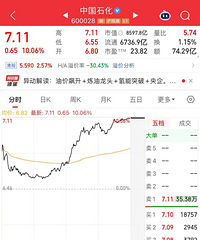 ��ʷ�״Σ��й�ʯ�����й�ʯ�͡��й����ͣ����屨����ͣ