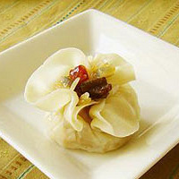 "宝宝点心食谱:简易糯米烧麦"