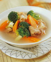 "妊娠期糖尿病食谱:砂锅小排骨"