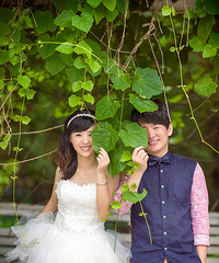 天空之城 客人Wang&Chen 厦门艾曼莎婚纱摄影工作室